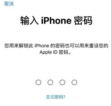 环江苹果15维修网点分享iPhone 15六位密码怎么改四位 