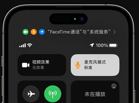 环江苹果授权维修网点分享iPhone在通话时让你的声音更清晰 